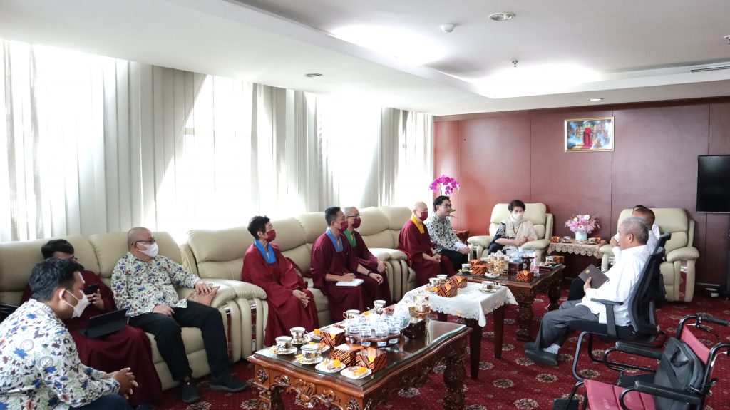 Pertemuan antara Dirjen Bimas Buddha dan Majelis Zhenfo Zong Kasogatan.